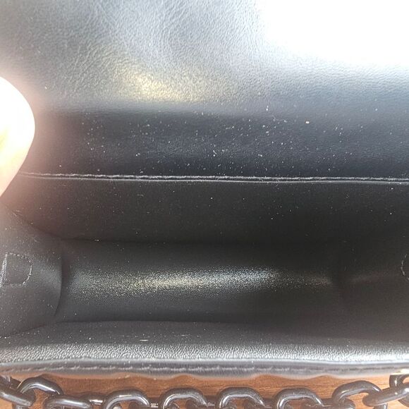 Brand New Black Quilted Crossbody Bag with Adjustable Strap - Picture 3 of 4